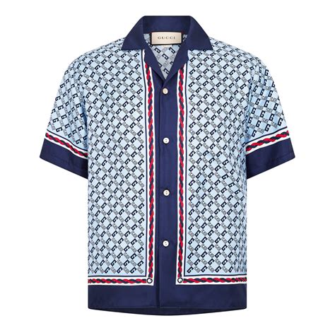 gucci men silk shirt|gucci silk shirts for men.